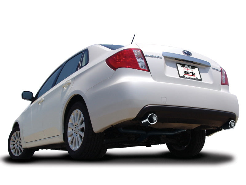 Borla Sedan 4DR SS Catback Exhaust - 2008-2010 Subaru Impreza