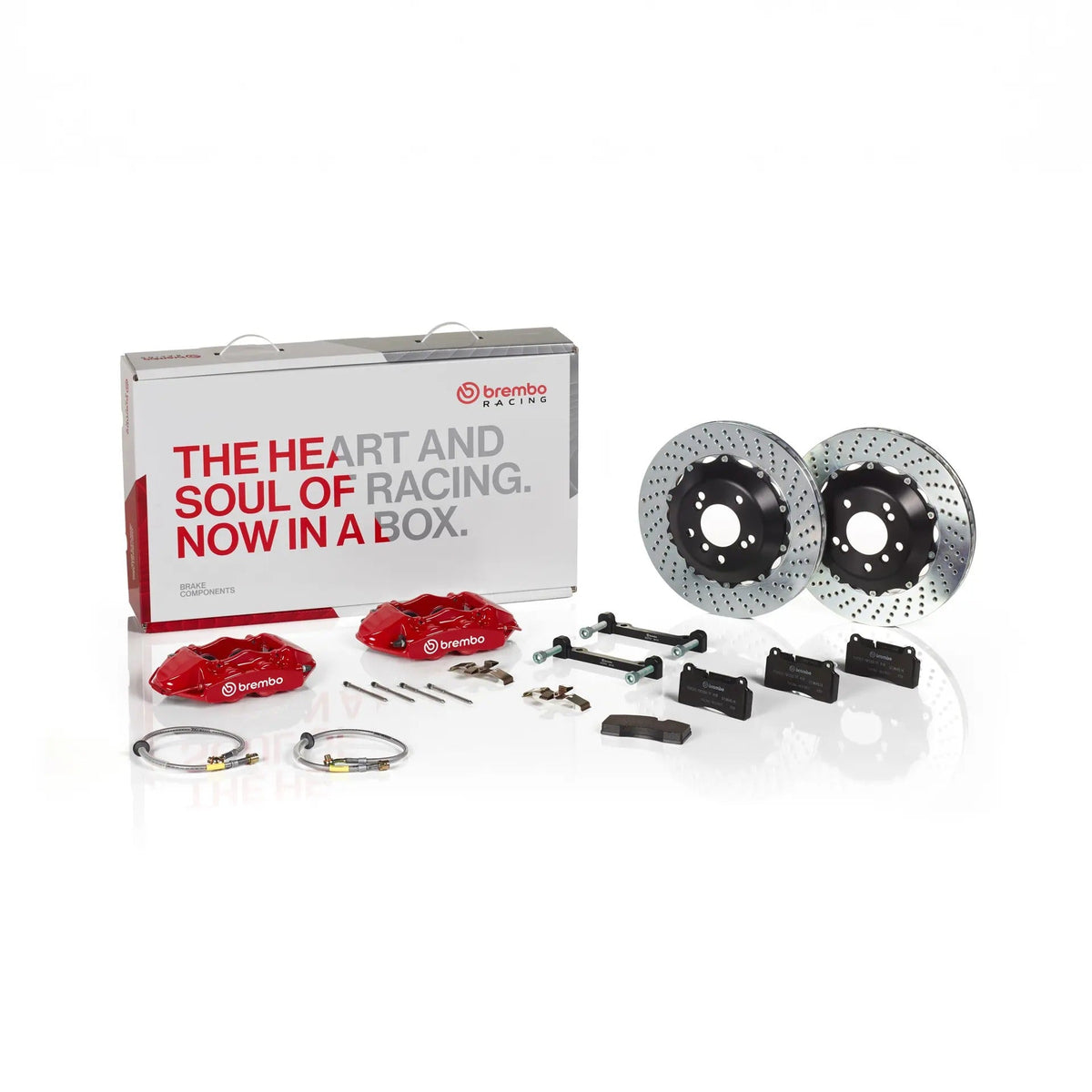 Brembo GT 4-Piston 345mm Drilled Front Big Brake Kit - 2013-2020 Subaru BRZ