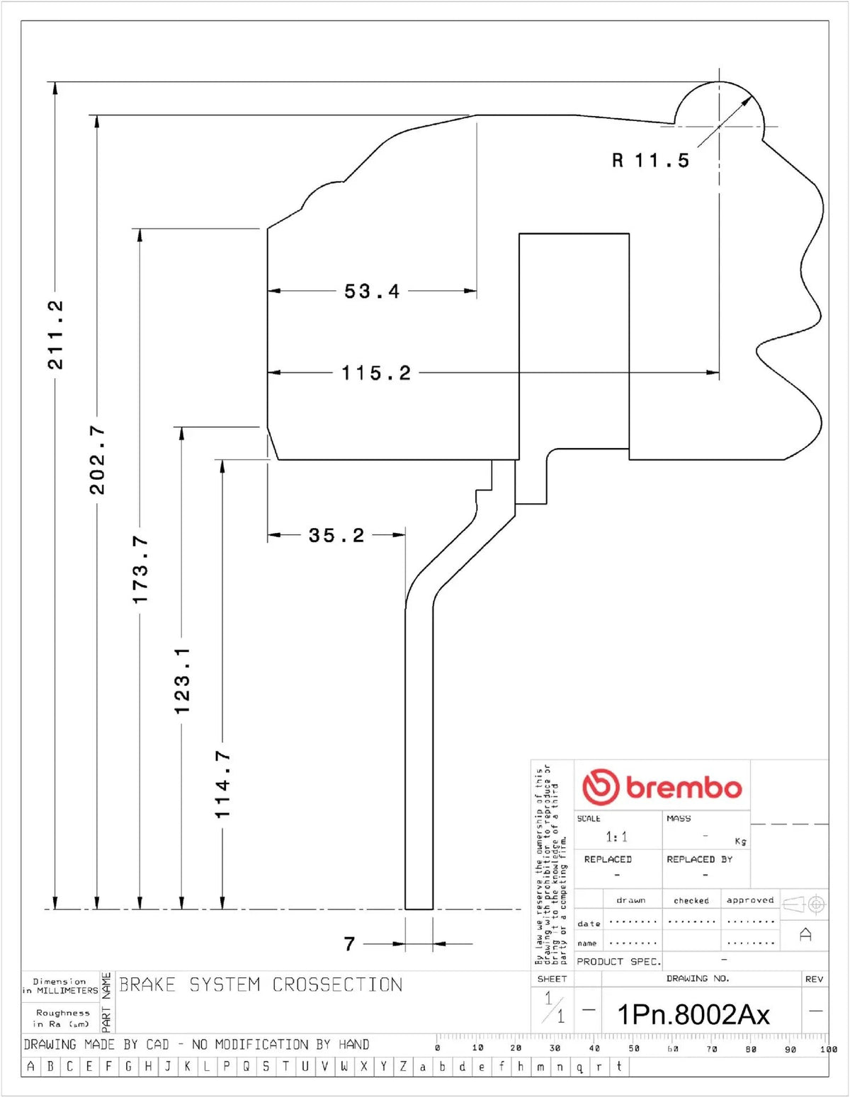 Brembo S 4-Piston 345mm Drilled Front Big Brake Kit (Black Hard Anodized) - 2013-2020 Subaru BRZ