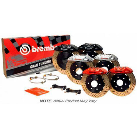 Brembo GT 2-Piston Slotted Rear Big Brake Kit - 2013+ Subaru BRZ