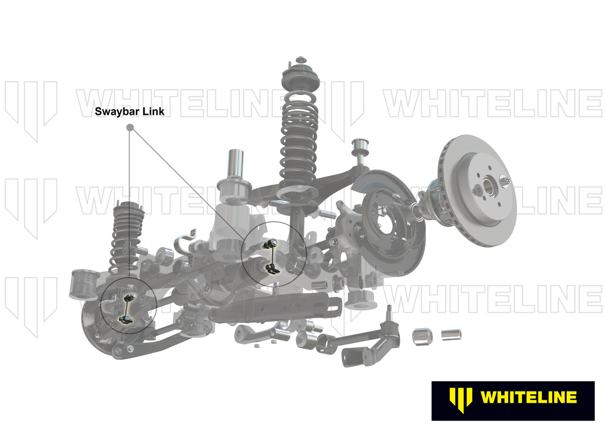 Whiteline Adjustable Rear Sway Bar End Links - Subaru WRX / STI / BRZ - product image 2