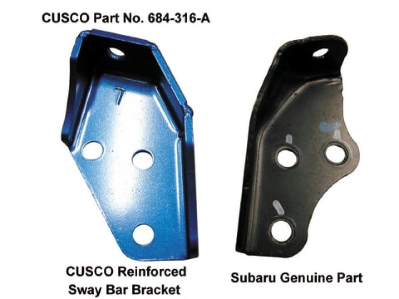 Cusco Rear Harder Sway Bar Bracket - 2003-2009 Subaru Legacy