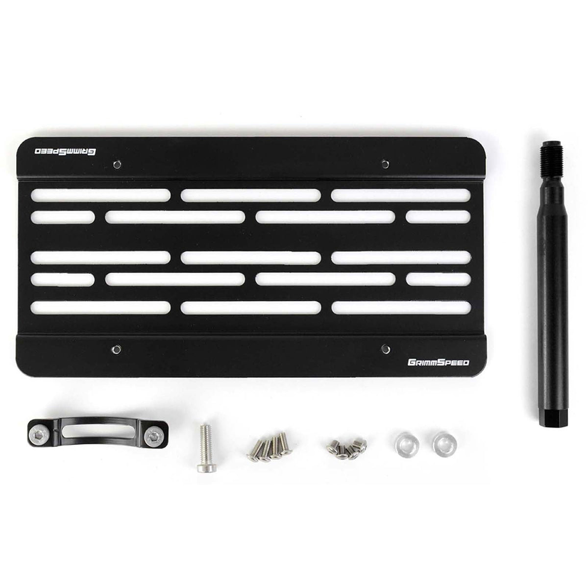 GrimmSpeed License Plate Relocation Kit - 2008-2014 Subaru WRX / STI - product image 2