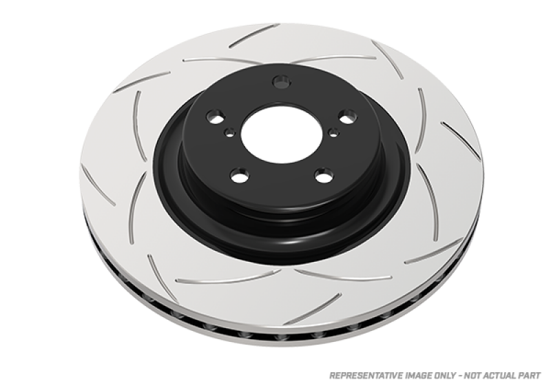 DBA 2.0L Street T2 Slotted Rear Brake Rotor - 2016-2023 Subaru Impreza