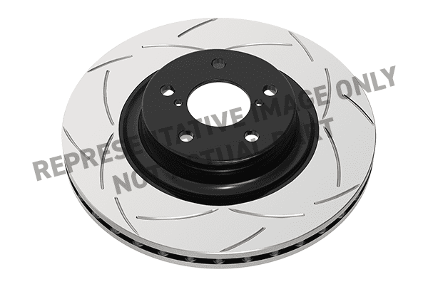 DBA T2 Street Series Rear Brake Rotor - 2018-2021 Subaru STI