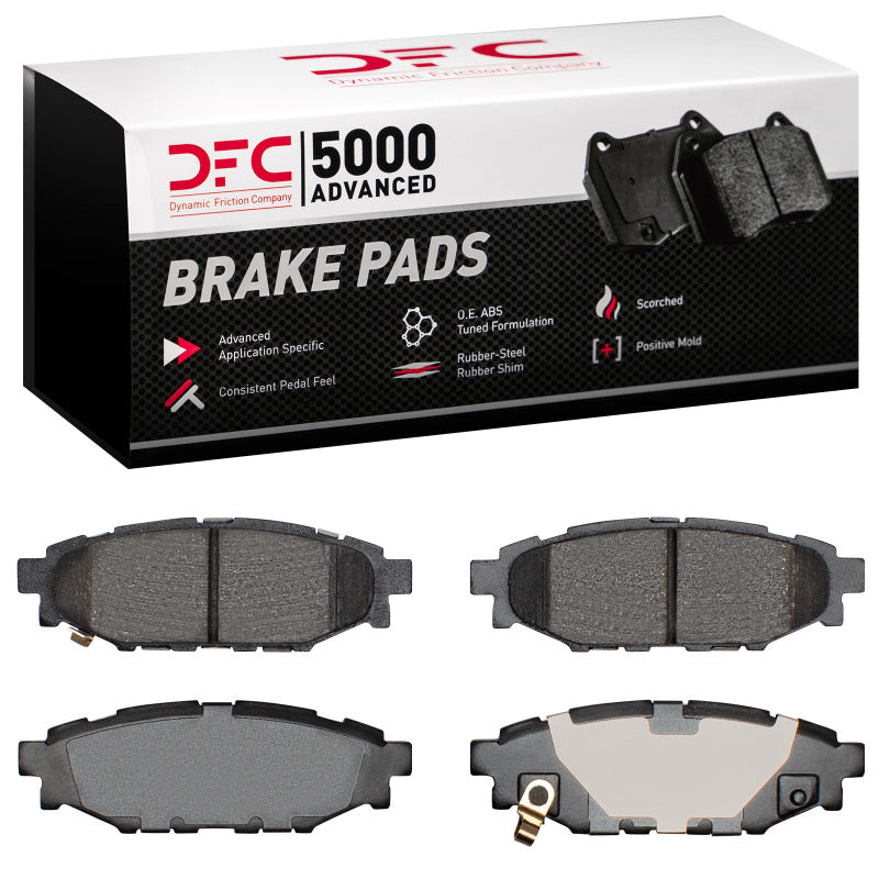 DFC Rear 5000 Advanced Ceramic Brake Pads - 2005-2023 Subaru Impreza