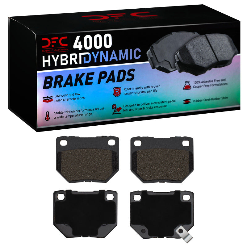 DFC Rear 4000 Hybridynamic Brake Pads - 2006-2007 Subaru Impreza