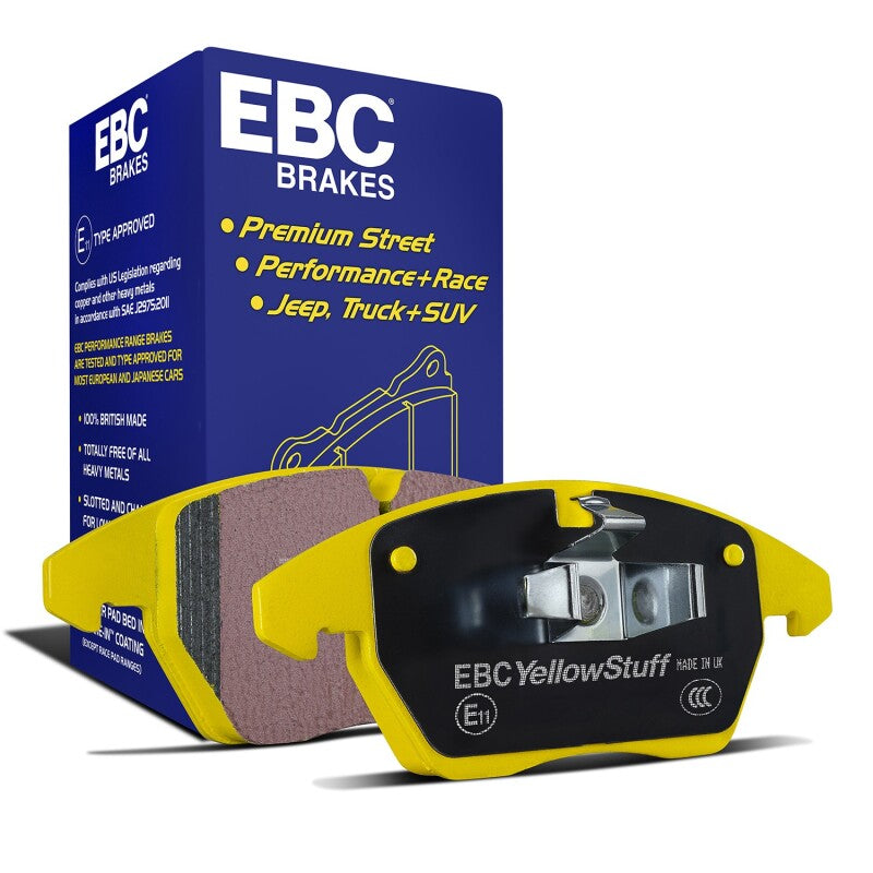 EBC 1.8 Yellowstuff Front Brake Pads - 1997-1998 Subaru Impreza