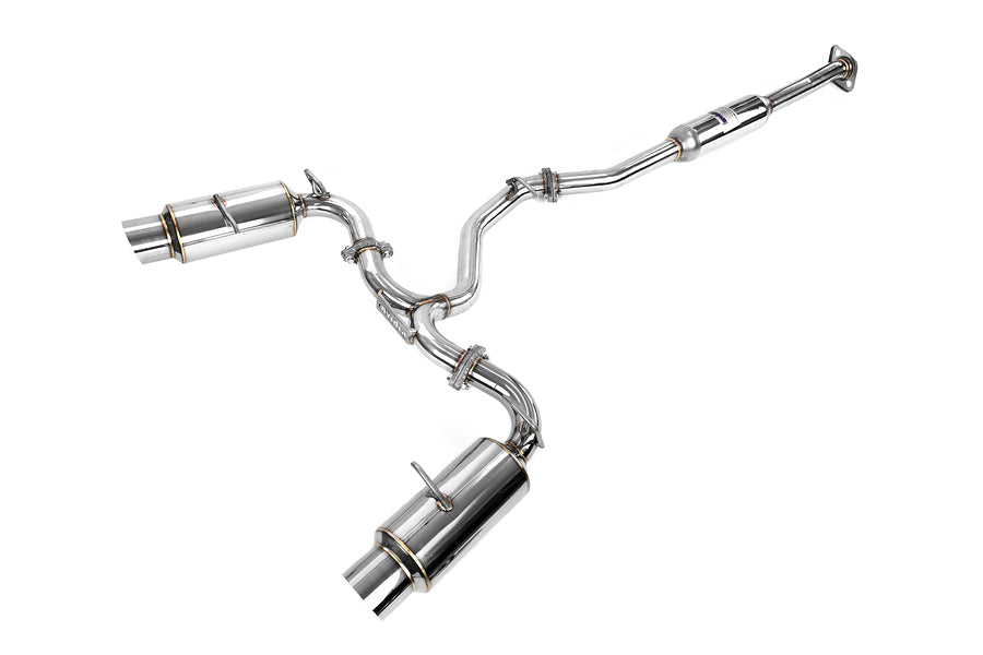 Invidia N1 Polished Stainless-Tip Cat-Back Exhaust - 2013+ Subaru BRZ