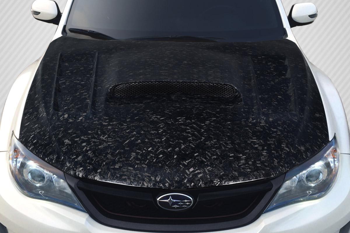 Extreme Dimensions Carbon Creations AeroForge Dritech GT Concept Hood - 1 Piece - 2008-2014 WRX STI
