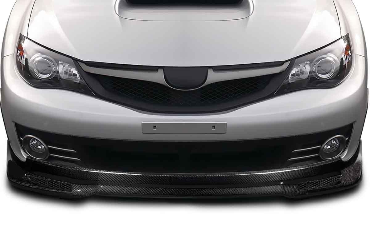 Extreme Dimensions Carbon Creations Arcos Front Lip Spoiler Air Dam - 1 Piece - 2008-2010 WRX STI