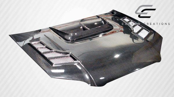 Extreme Dimensions Carbon Creations C-1 Hood - 1 Piece - 2004-2005 WRX STI