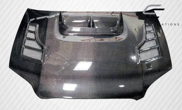 Extreme Dimensions Carbon Creations C-1 Hood - 1 Piece - 2004-2005 WRX STI