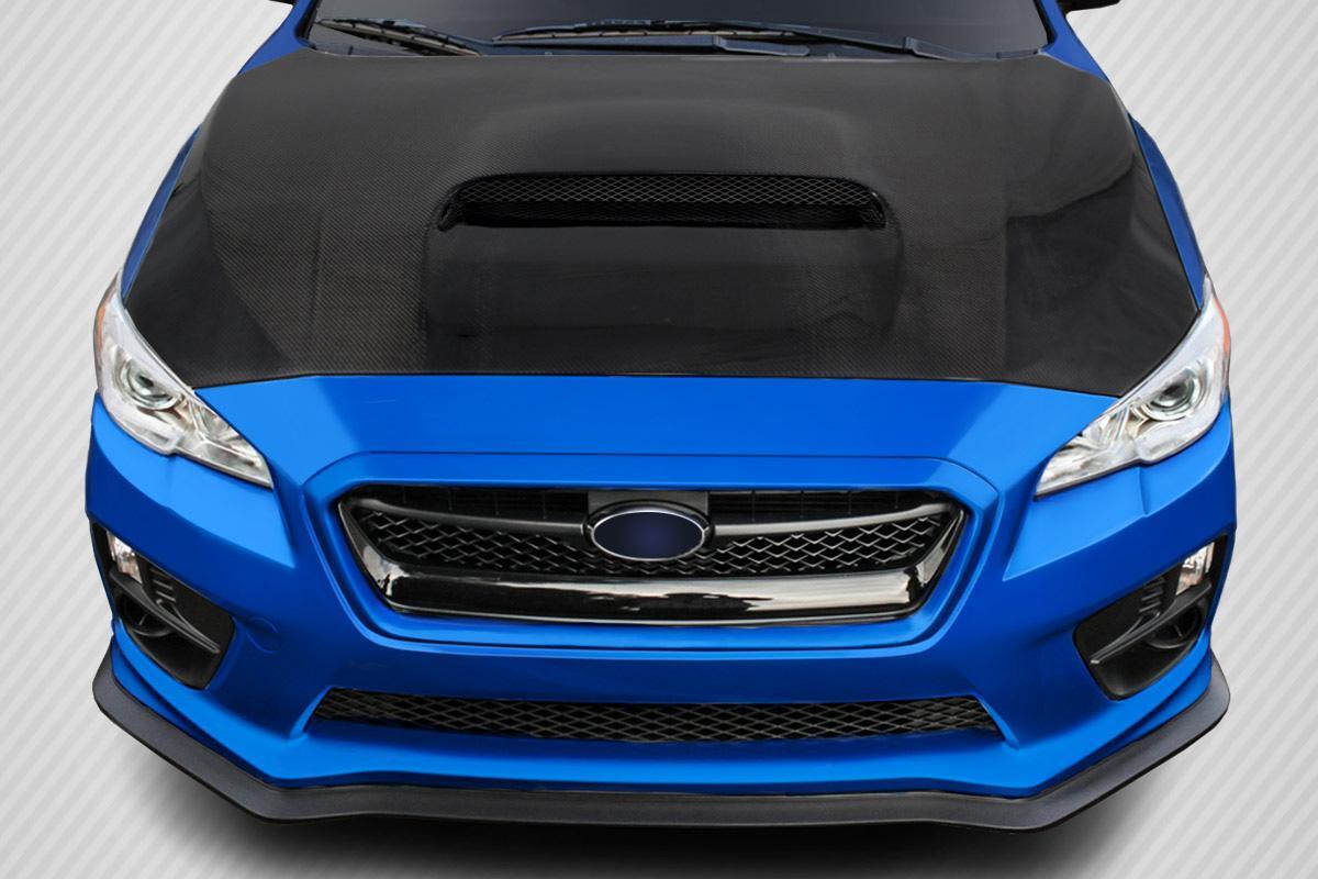 Extreme Dimensions Carbon Creations Dritech OEM Look Hood - 1 Piece - 2015-2021 WRX