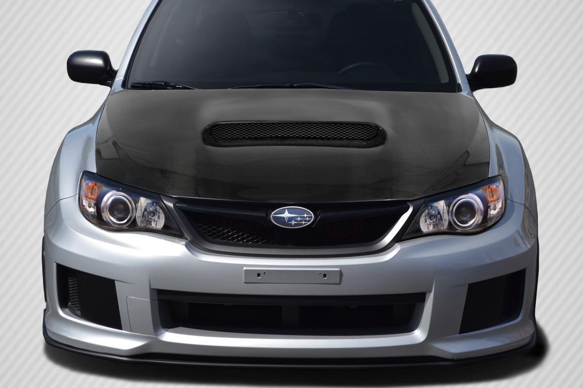 Extreme Dimensions Carbon Creations Dritech STI Look Hood - 1 Piece - 2008-2014 WRX STI