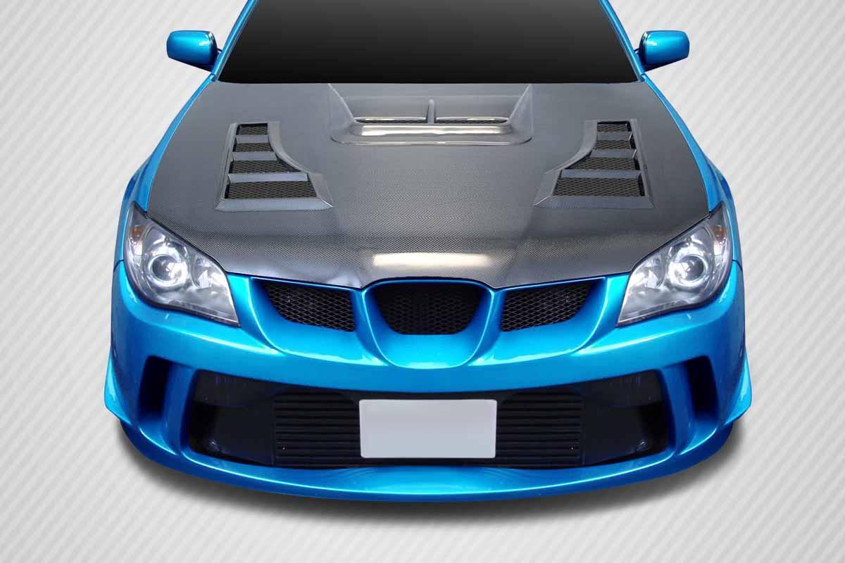 Extreme Dimensions Carbon Creations DriTech TS-1 Hood - 1 Piece - 2006-2007 WRX STI