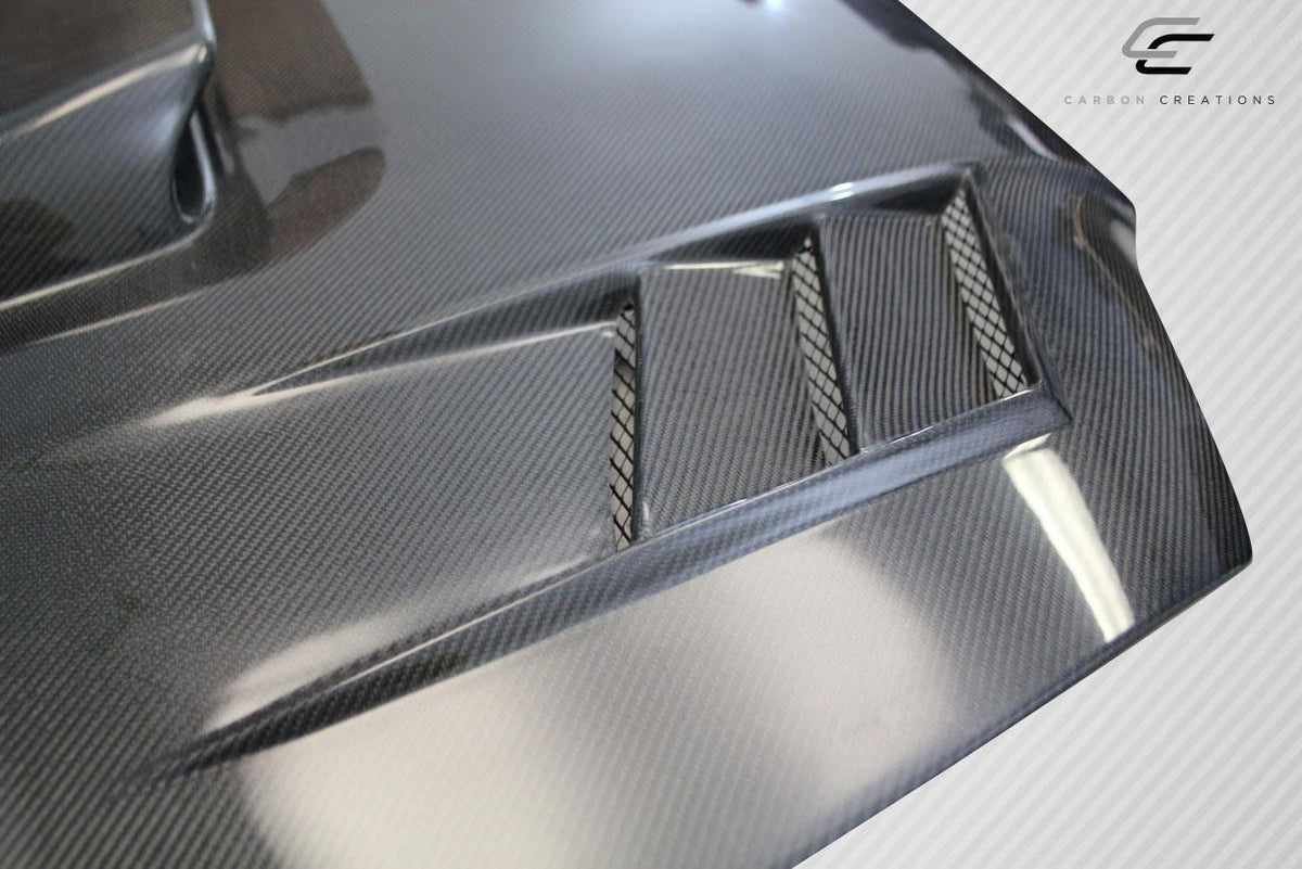 Extreme Dimensions Carbon Creations DriTech TS-1 Hood - 1 Piece - 2004-2005 WRX STI