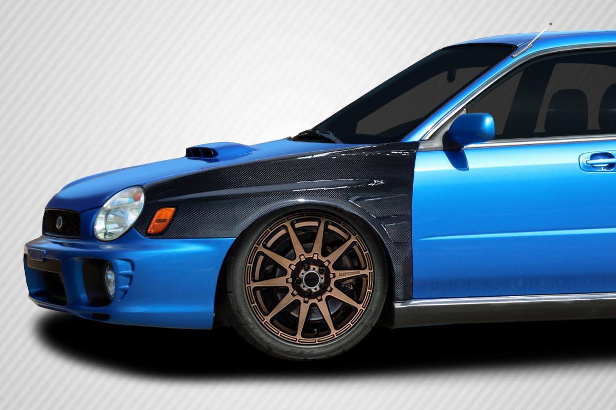 Extreme Dimensions Carbon Creations GT Concept Fenders - 2 Piece - 2002-2003 WRX