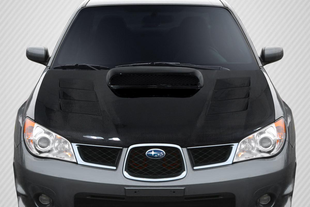 Extreme Dimensions Carbon Creations GT Concept Hood - 1 Piece - 2006-2007 WRX STI