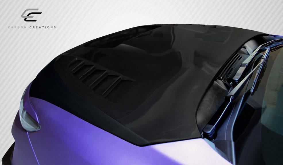 Extreme Dimensions Carbon Creations NBR Concept Hood - 1 Piece - 2015-2021 WRX