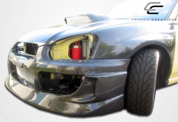 Extreme Dimensions Carbon Creations OEM Look Fenders - 2 Piece - 2004-2005 WRX STI