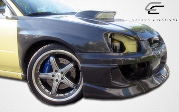 Extreme Dimensions Carbon Creations OEM Look Fenders - 2 Piece - 2004-2005 WRX STI