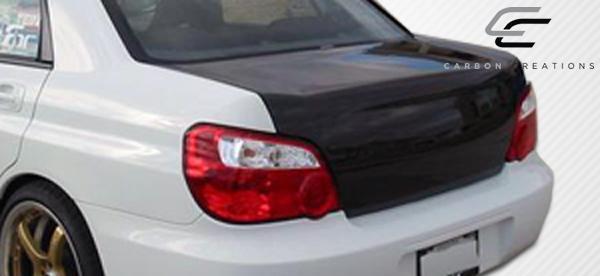 Extreme Dimensions Carbon Creations OEM Look Trunk - 1 Piece - 2002-2007 WRX STI