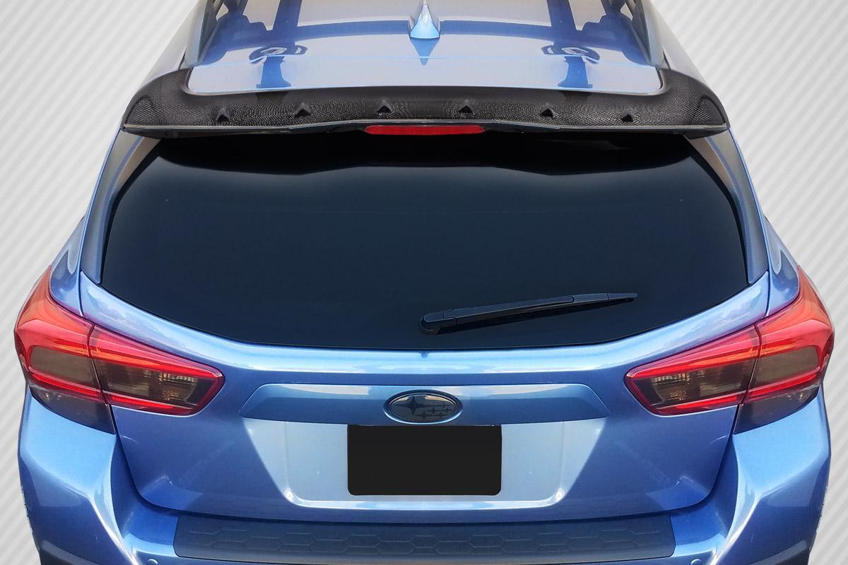 Extreme Dimensions Carbon Creations STI Look Rear Wing Spoiler - 1 Piece - 2018-2023 Crosstrek