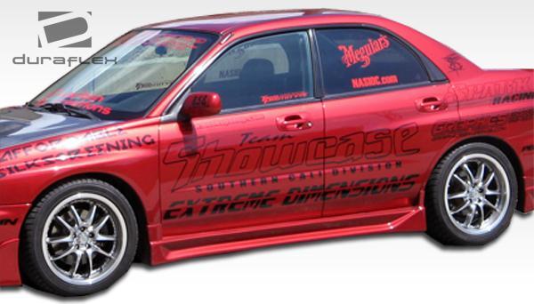 Extreme Dimensions Duraflex C-1 Side Skirts Rocker Panels - 2 Piece - 2002-2007 WRX STI