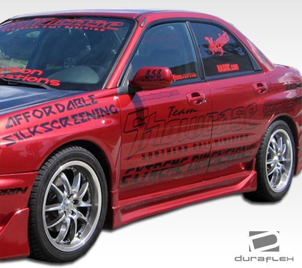 Extreme Dimensions Duraflex C-1 Side Skirts Rocker Panels - 2 Piece - 2002-2007 WRX STI