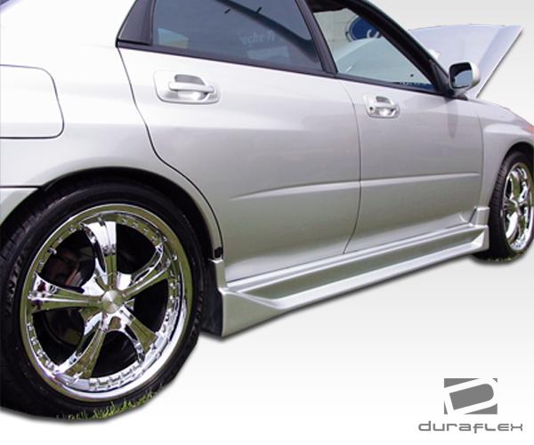 Extreme Dimensions Duraflex C-1 Side Skirts Rocker Panels - 2 Piece - 2002-2007 WRX STI