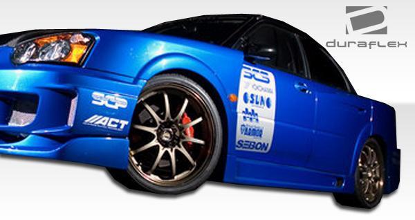 Extreme Dimensions Duraflex C-GT Wide Body Front Fenders - 2 Piece - 2004-2005 WRX STI