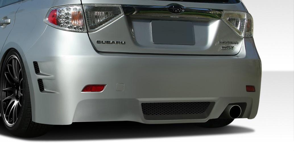 Extreme Dimensions Duraflex C-Speed 3 Rear Bumper Cover - 1 Piece - 2008-2011 Impreza / WRX