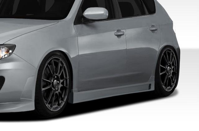 Extreme Dimensions Duraflex C-Speed 3 Side Skirts Rocker Panels - 2 Piece - 2008-2011 WRX