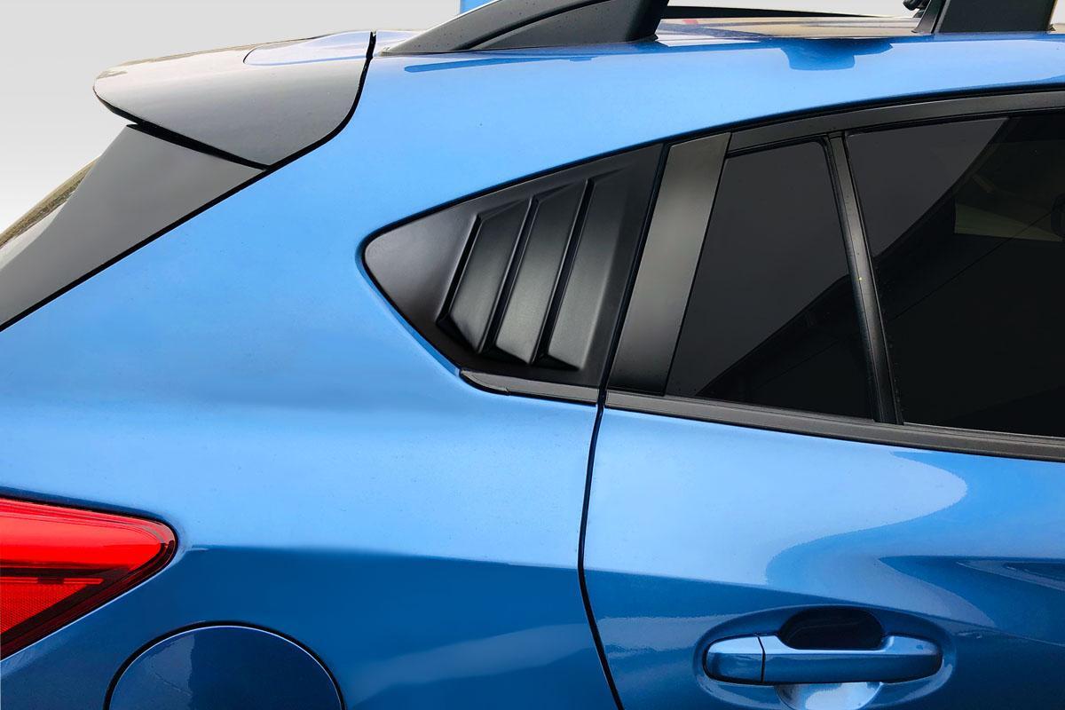 Extreme Dimensions Duraflex Fennec Outdoors Edition Rear Window Scoops - 2 Piece - 2018-2023 Crosstrek