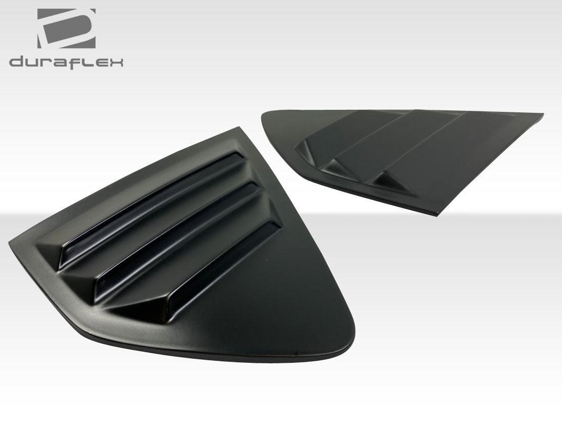 Extreme Dimensions Duraflex Fennec Outdoors Edition Rear Window Scoops - 2 Piece - 2018-2023 Crosstrek