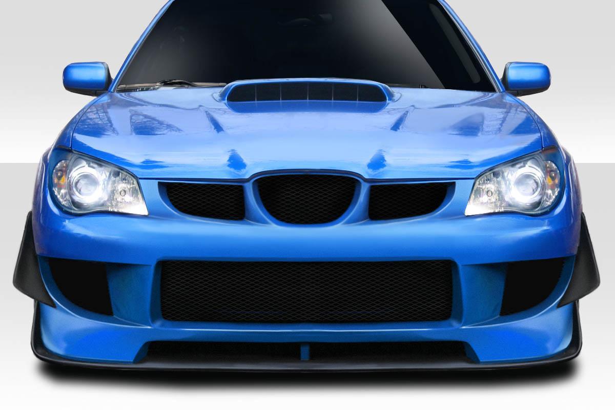 Extreme Dimensions Duraflex M-1 Sport Front Bumper Cover - 4 Piece ( Includes Canards) - 2006-2007 WRX STI