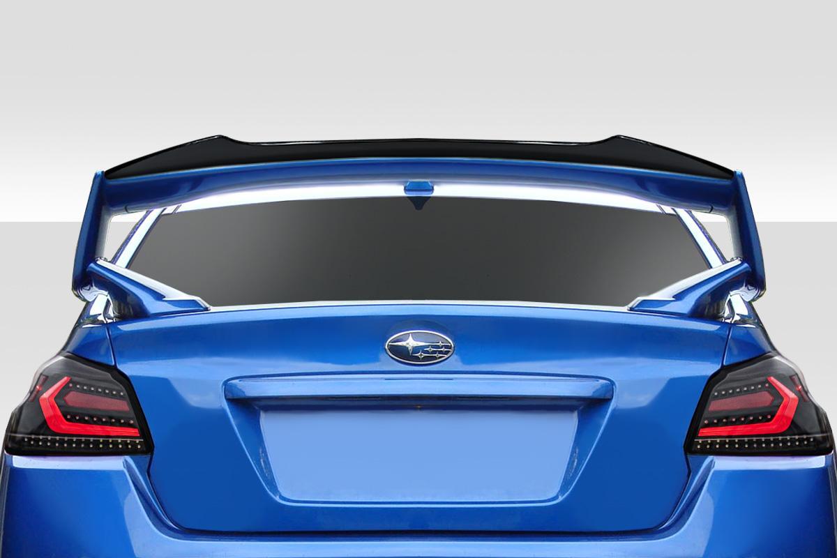 Extreme Dimensions Duraflex M Force Rear Wing Spoiler Add On - 1 Piece - 2015-2021 WRX STI