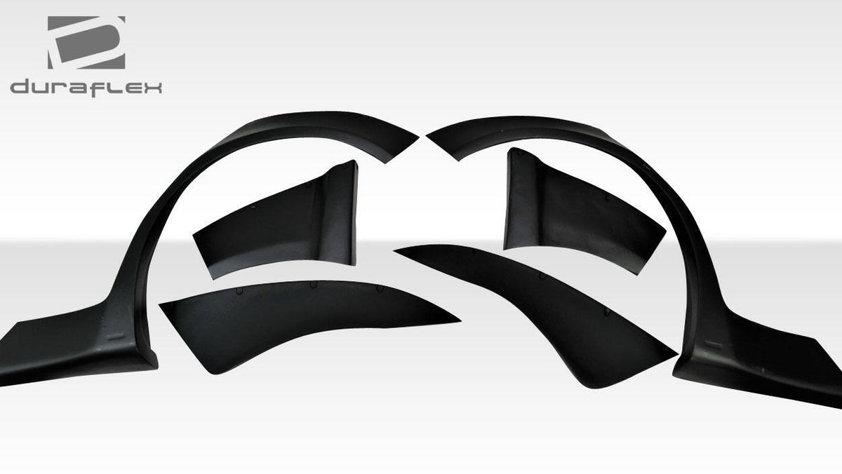 Extreme Dimensions Duraflex MSR Rear Fender Flares - 6 Piece - 2008-2011 WRX