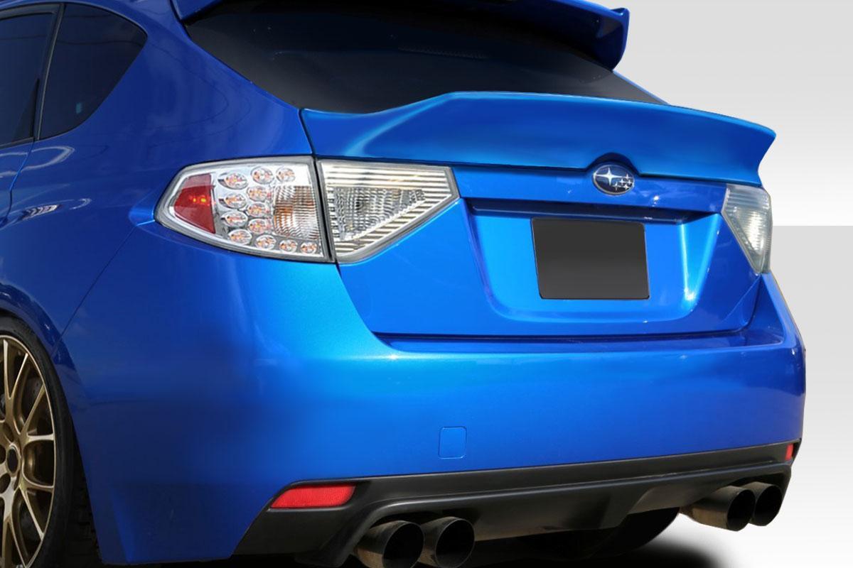 Extreme Dimensions Duraflex MSR Rear Middle Wing Spoiler - 1 Piece - 2008-2011 Impreza / WRX STI