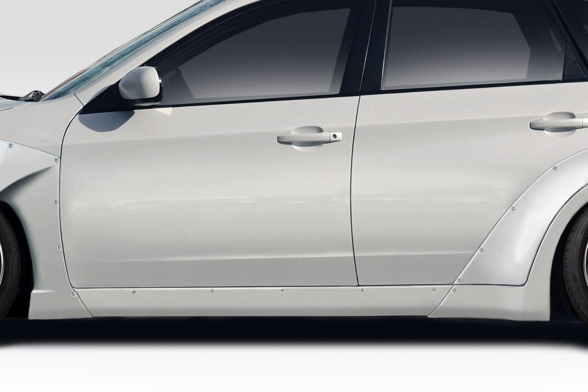 Extreme Dimensions Duraflex MSR Side Skirts - 2 Piece - 2008-2010 WRX