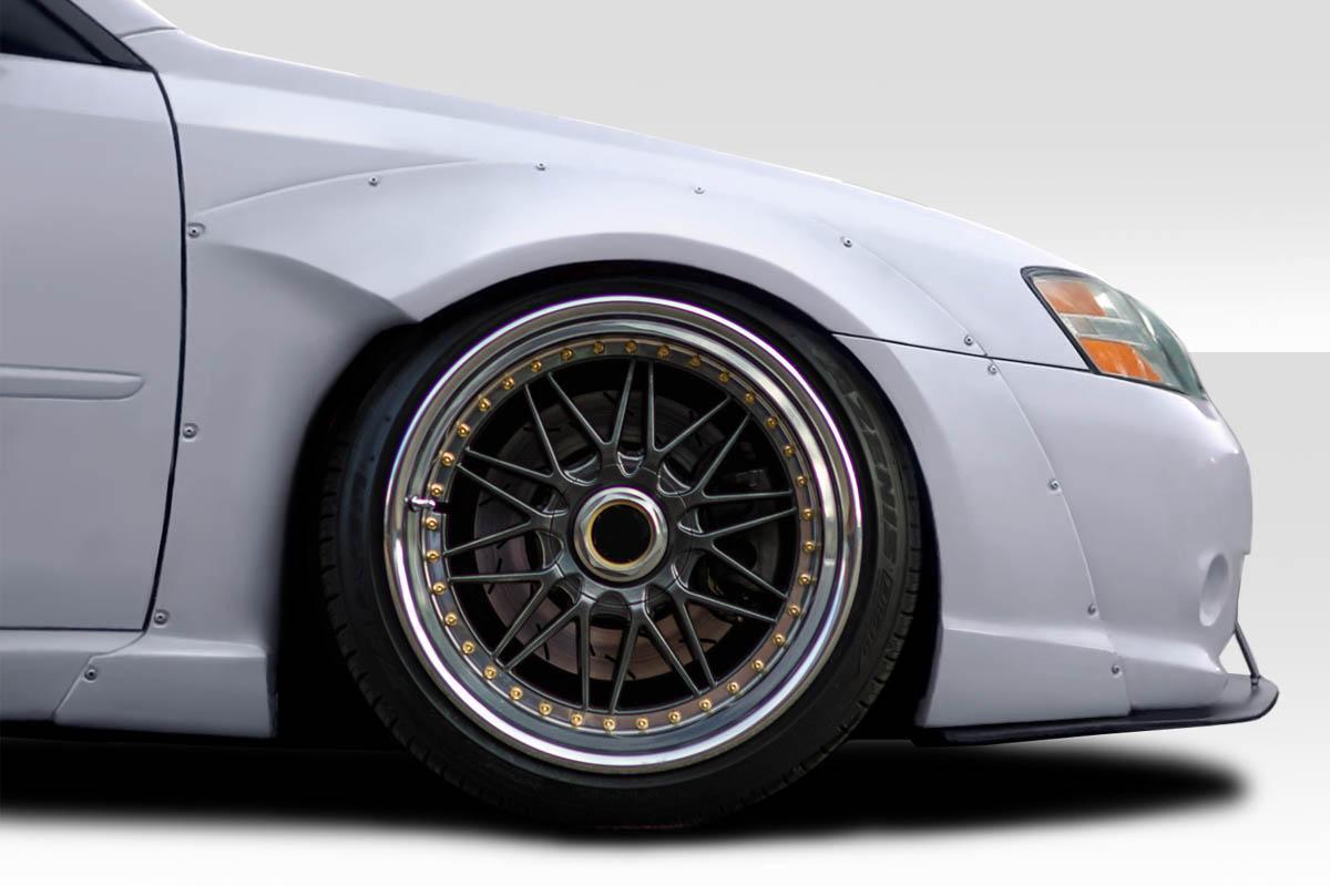Extreme Dimensions Duraflex MSR Wide Front Fender Flares - 4 Piece (40mm wider) - 2005-2009 Legacy
