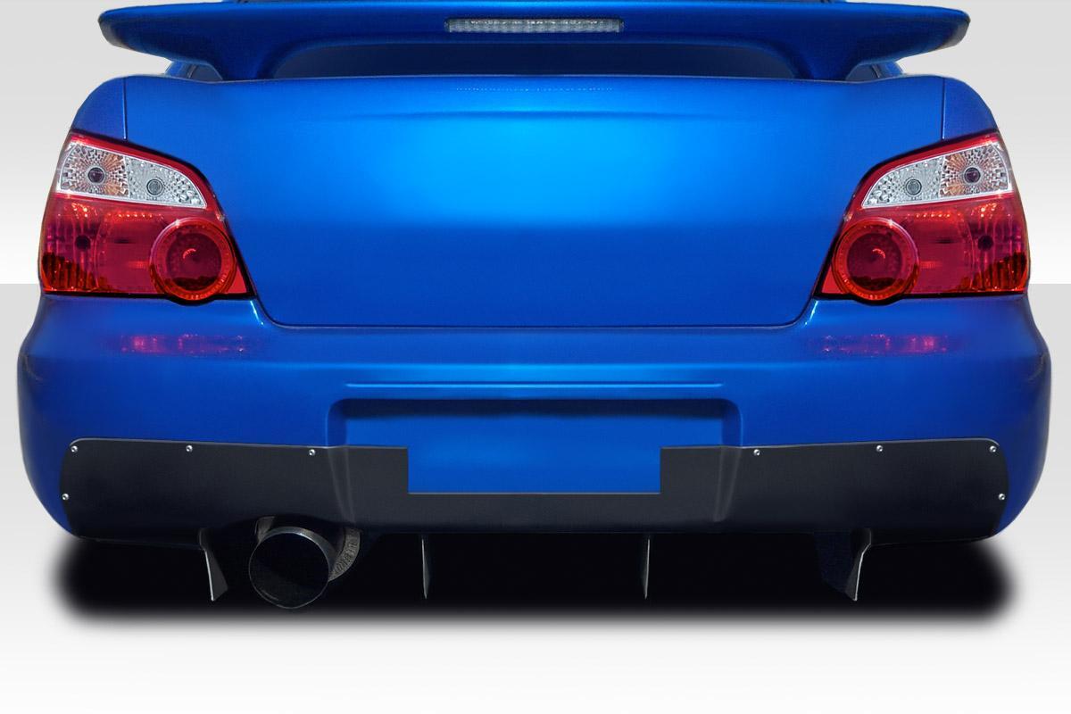 Extreme Dimensions Duraflex MTS Rear Diffuser - 3 Piece - 2002-2007 WRX STI