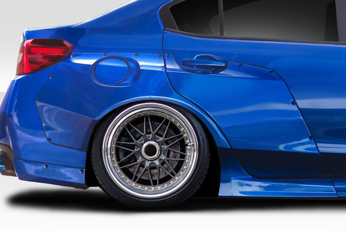 Extreme Dimensions Duraflex RBS Rear Fender Flares - 4 Piece - 2015-2021 WRX