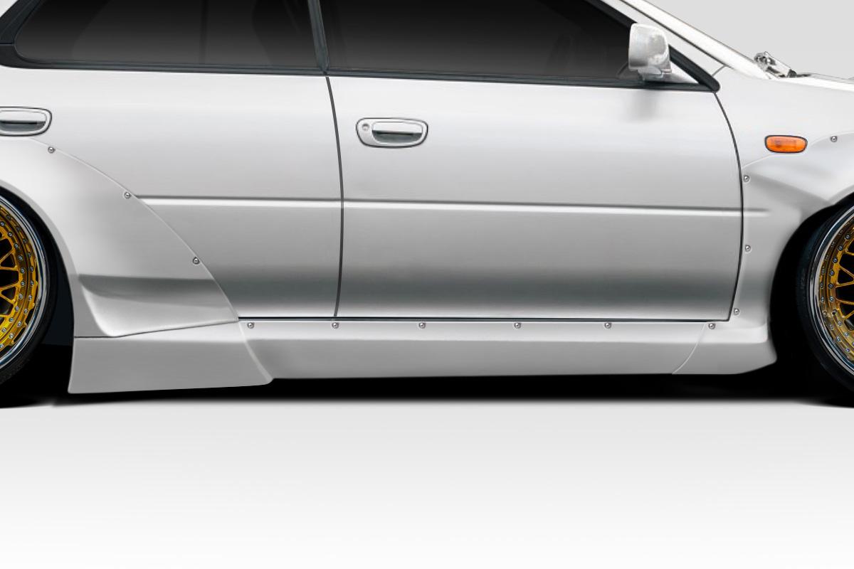 Extreme Dimensions Duraflex RBS Side Skirt Rocker Panels - 2 Pieces (must be used with part number (117337-117339 ) - 1993-2001 Impreza