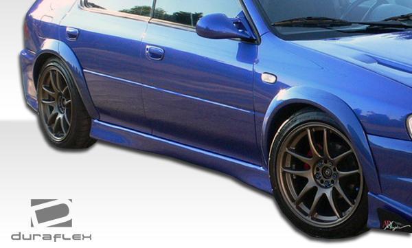 Extreme Dimensions Duraflex S-Sport Side Skirts Rocker Panels - 2 Piece - 1993-2001 Impreza