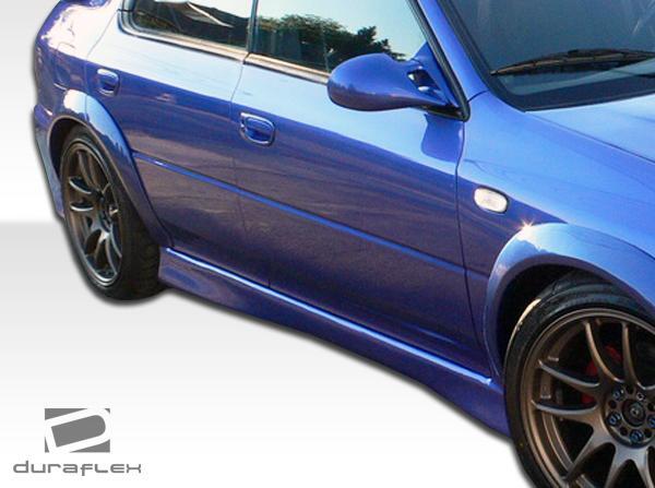 Extreme Dimensions Duraflex S-Sport Side Skirts Rocker Panels - 2 Piece - 1993-2001 Impreza