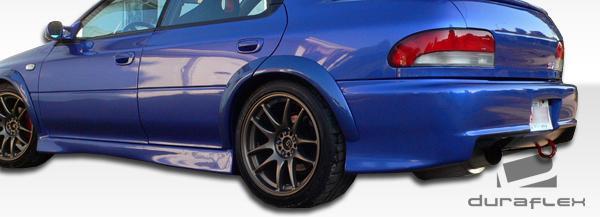 Extreme Dimensions Duraflex S-Sport Side Skirts Rocker Panels - 2 Piece - 1993-2001 Impreza