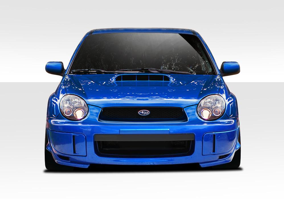 Extreme Dimensions Duraflex STI Look Front Bumper Cover - 1 Piece - 2002-2003 WRX