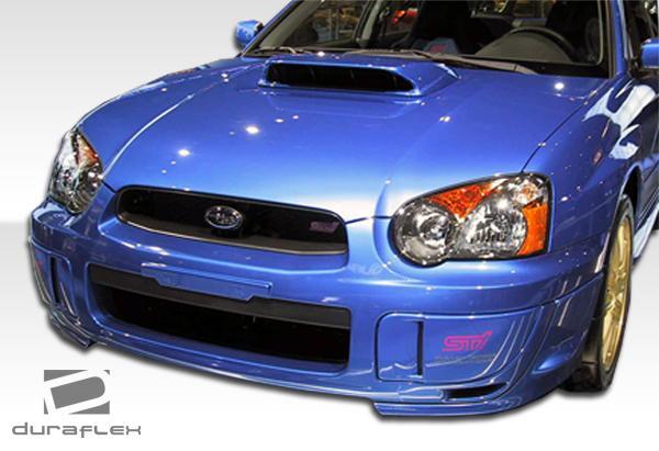 Extreme Dimensions Duraflex STI Look Front Bumper Cover - 1 Piece - 2004-2005 WRX STI